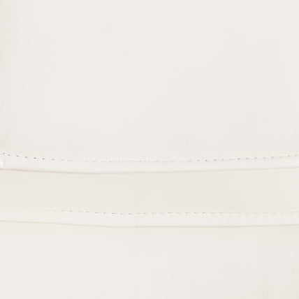 Кресло БЕРГАМО хром (22) кож/зам, белый, 36-01 / BERGAMO_10