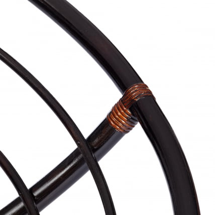 Диван MAMASAN/МАМАСАН 23/02 W /с подушкой/ подушка 182х119 см, 169х102х80 см, Antique brown (античный черно-коричневый), ткань, коричневый, 3М7_10