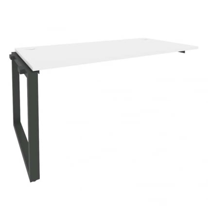 Наборный элемент рабочей станции на О-образном м/к ОНИКС О.МО-1.НРС-4.8 Белый Бриллиант/Антрацит / ONIX O.MO-1.NRS-4.8_0