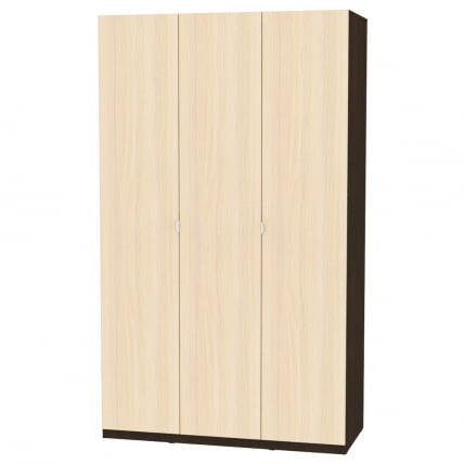 Шкаф распашный R-230х135х60-1-TR(Венге-ДМ)_0