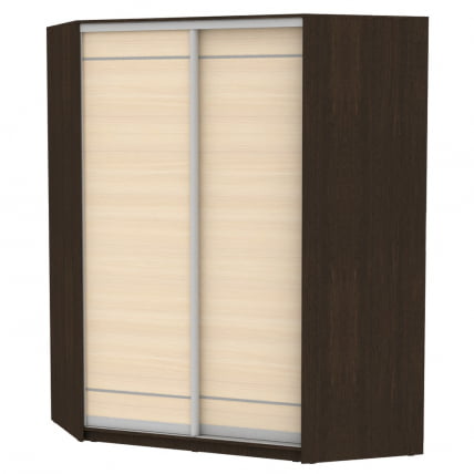 Шкаф-купе YA-198х1400-568-1(Венге-ДМ-D1D1)_0