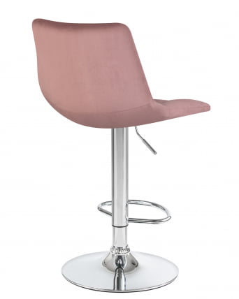 Стул барный ДОБРИН ТАИЛОР (пудрово-розовый велюр (МДЖ9-32)) 2 шт / DOBRIN TAILOR (MJ9-32))_3