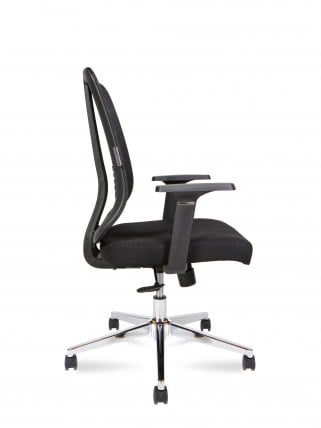 Кресло офисное Тема Хром 2Д ЛБ / Тема Хроме 2Д ЛБ 216Б-Хроме-2Д-Б-ББ / 2D LB Tema Chrome 2D LB 216B-Chrome-2D-B-BB_2