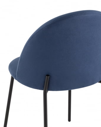 Стул Коди велюр Синий_6