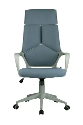 Кресло оператора Riva Chair 8989 (серый пластик) Серый_1