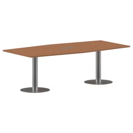 Конференц-стол на 6-8 человек IMAGO ПРГ-4 Груша Ароза-алюминий_0