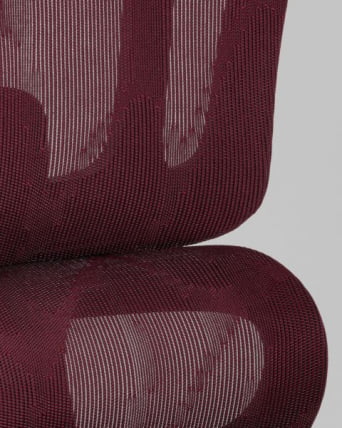 Кресло офисное ТопЧаирс Нимбус бордовый / TopChairs Nimbus_9