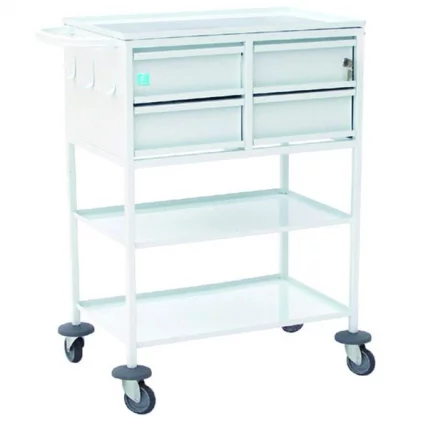 Стол-тележка с 4-мя ящиками для перевязочной_0