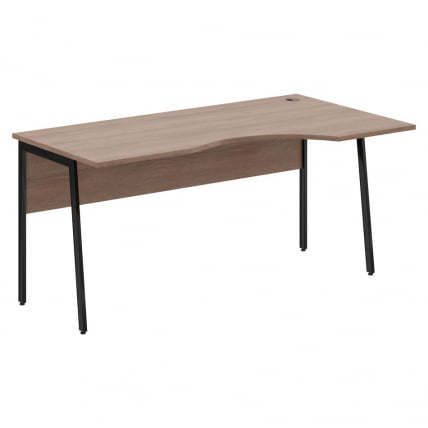 Стол эргономичный правый IMAGO Plus СА-1P(Пр) Ясень шимо Черный_0