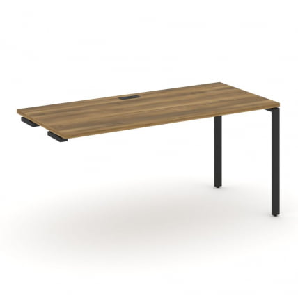 Стол приставка к опорным тумбам/шкафам CONCEPT CN.OSPR-004 Сандал Янтарный Черный_0