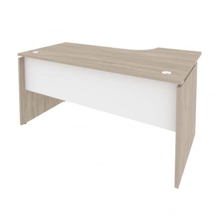 Стол эргономичный левый ONIX O.SA-1L Дуб Аттик/Белый_0