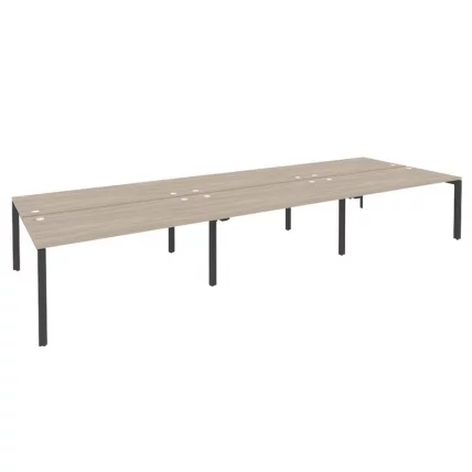 Рабочая станция на П-образном м/к ONIX O.MP-D.RS-6.4.8 Дуб Аттик/Антрацит_0