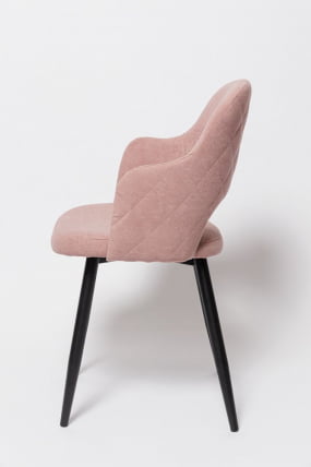 Стул К14 black Розовый (РС-12\ч)_1