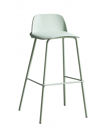 Стул барный Mist (Б) Серо-зеленый_0