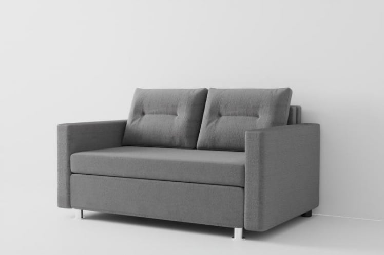 Диван трансформер Лоджия (Berhouse) Цвет фасада: Грей; Тип: Прямой; Материал фасада: Рогожка_0