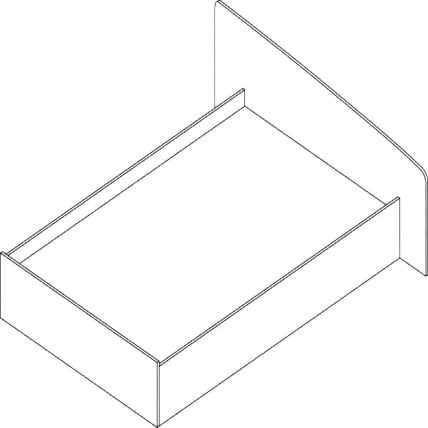 Кровать Проспект Гм.КР-15 орех_0