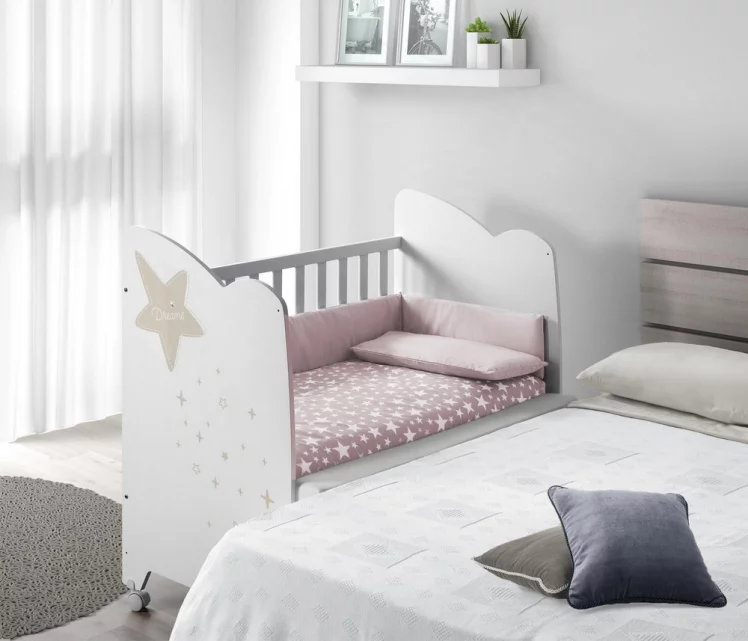 Кроватка 120x60 Micuna Estela White/Grey Кроватка 120x60 Micuna Estela White/Grey_4