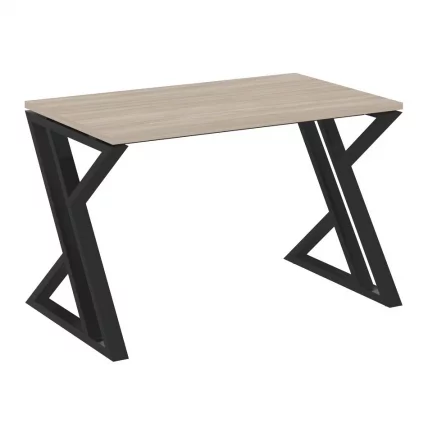 Стол рабочий LOFT VR.L-SRZ-2.7 Металл черный Дуб Аттик_0
