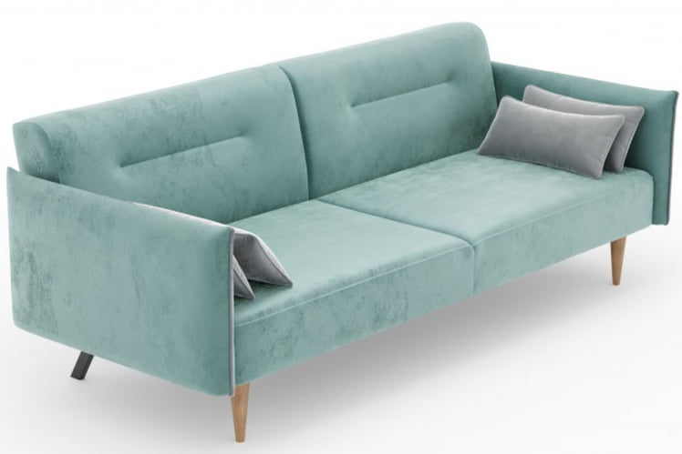 Диван трёхместный Протей ЛД 309.010.000 Зеленый Светло-серый_2