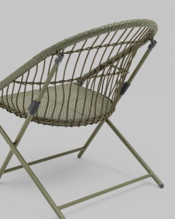 Комплект складной мебели для сада Солей зеленый / Soley_2