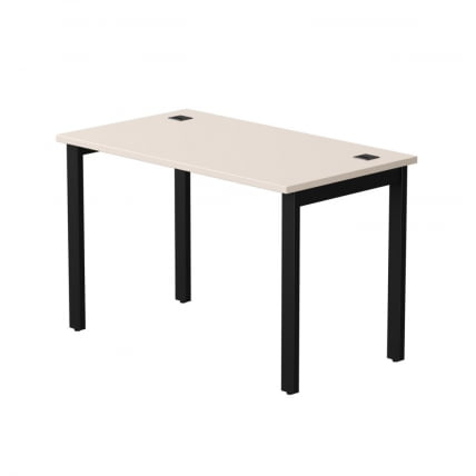 Стол прямой на металлокаркасе, опоры 45 гр Everprof EVO 254S002 Кашемир Черный_0