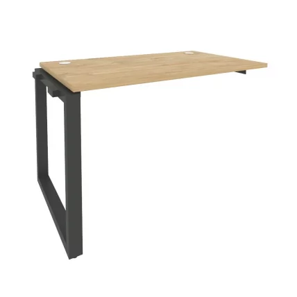 Наборный элемент рабочей станции на О-образном м/к ОНИКС О.МО-1.НРС-2.7 Тиквуд Светлый/Антрацит / ONIX O.MO-1.NRS-2.7_0