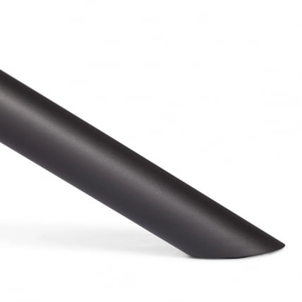 Стол обеденный Winston/Винстон столешница керамика (матовая) /опоры металл, темно-серый/черный, (120+30+30)x80x75 см_11