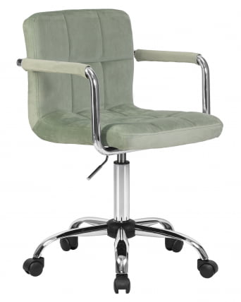 Офисное кресло для персонала DOBRIN TERRY Мятный велюр MJ9-87_1