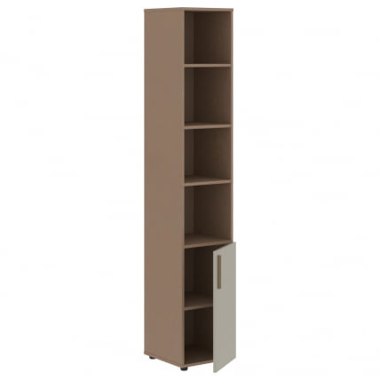 Шкаф-колонка с глухой малой дверью (правый) VELION VHCS 40.5 R Аметист Кобра_1