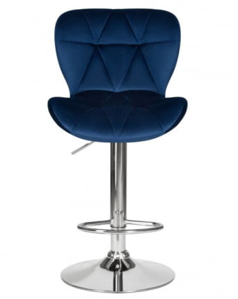 Стул барный ДОБРИН БАРНИ (синий велюр (МДЖ9-117)) 2 шт / DOBRIN BARNY (MJ9-117))_7