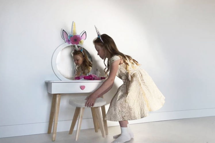 Набор детский Единорожка MK-0020 Белое дерево/белый (плюш)_15