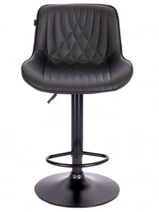 Барный стул Everprof Grace Black Экокожа Черный_2