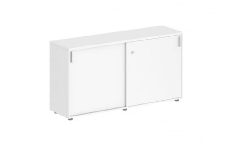 Шкаф-купе низкий с замком Sigma SG.703.WH.WH Белый_0