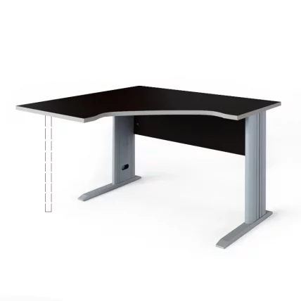 Рабочая станция левая метал СВФ27415301 Темный дуб / metal SWF27415301_0