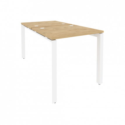 Рабочая станция на П-образном м/к ONIX O.MP-D.RS-2.0.7 Тиквуд Светлый/Белый_0