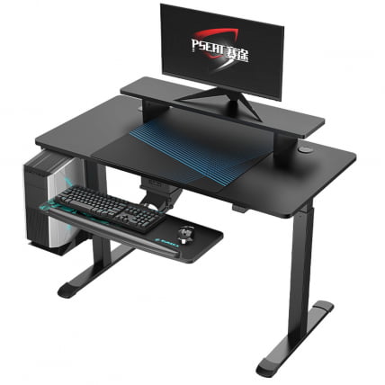 Стол для для компьютера c электрической регулировкой по высоте EUREKA ERK-SM47-B_0