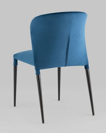Стул Лори велюр Синий_5