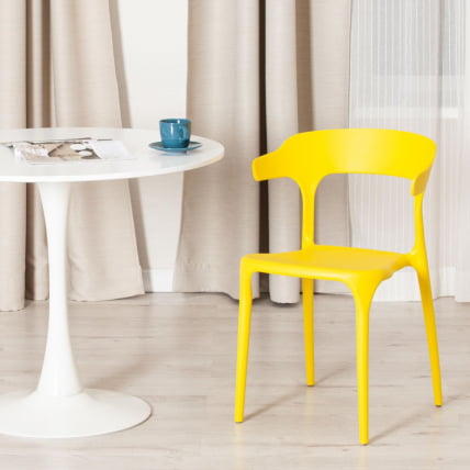 Стул TON (mod. PC33) пластик, 49 x 52 x 74 см, Yellow (Желтый) 11_8
