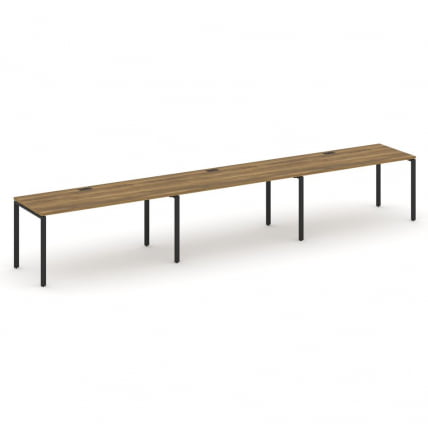 Рабочая станция на 3 места CONCEPT CN.ORS-008 Сандал Янтарный Черный_0