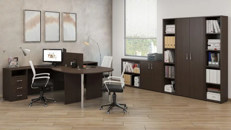 Тумба приставная TRD29630401 Темный дуб_1