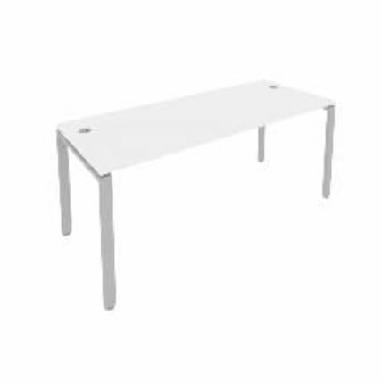 Стол письменный МЕТАЛ СЙСТЕМ Б.СП-5 Белый/Серый / METAL SYSTEM_0