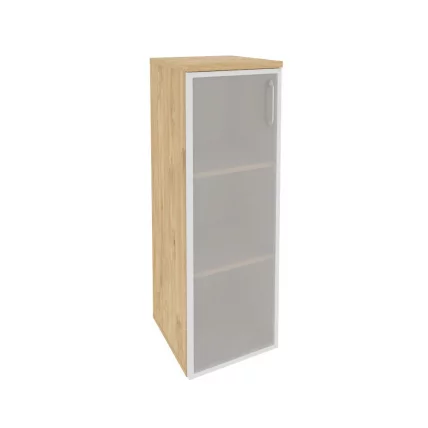 Шкаф средний узкий левый ОНИКС О.СУ-2.4Р(Л) Тиквуд Светлый / ONIX O.SU-2.4R(L)_0