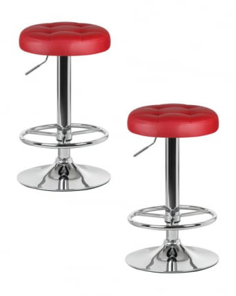 Табурет барный ДОБРИН БРУНО (бордовый) 2 шт / DOBRIN BRUNO_0