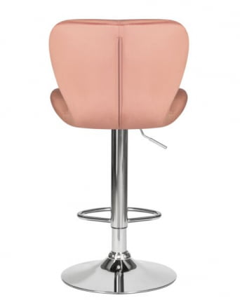 Стул барный ДОБРИН БАРНИ (пудрово-розовый велюр (МДЖ9-32)) 2 шт / DOBRIN BARNY (MJ9-32))_6