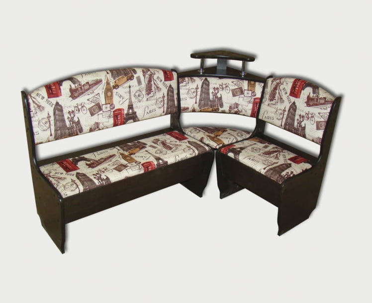 Кухонный уголок Город стандартный Венге_0