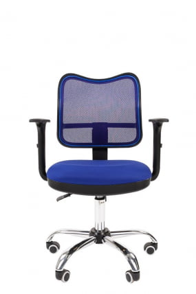 Офисное кресло для оператора CХАИРМАН 450 Хроме Нев Синий / CHAIRMAN Chrome New_1