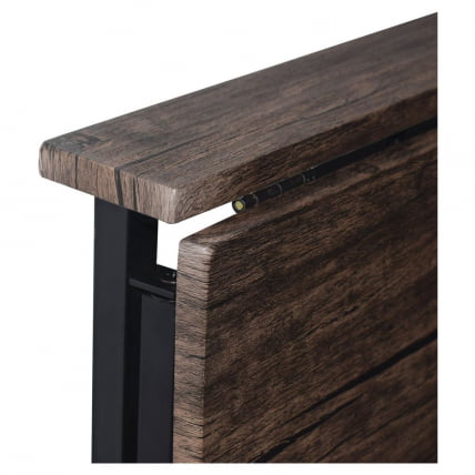 Стол на металлокаркасе BRABIX LOFT CD-001 Мореный дуб_5
