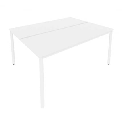 Рабочая станция на металлокаркасе СЛИМ СЙСТЕМ С.СП-6.2 Белый-Белый / SLIM SYSTEM_0
