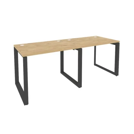 Рабочая станция на О-образном м/к ONIX O.MO-RS-2.1.7 Тиквуд Светлый/Антрацит_0