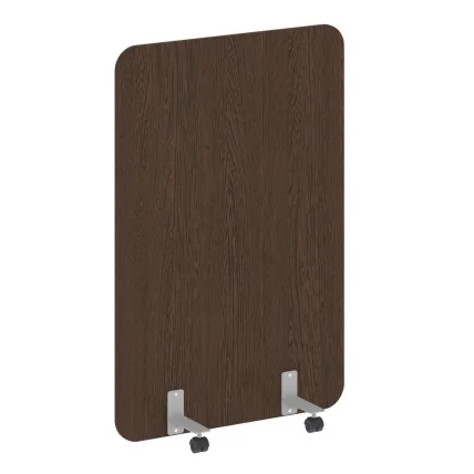 Перегородка на металлических опорах, на роликах R-line DP.R-100-150 Венге Цаво_0